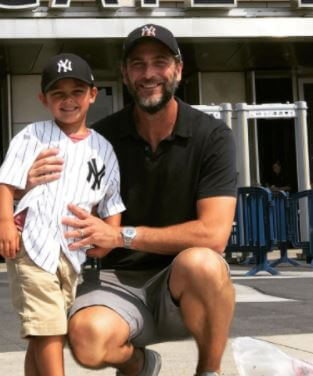Julian Form-Brewster with his father Andrew Form.